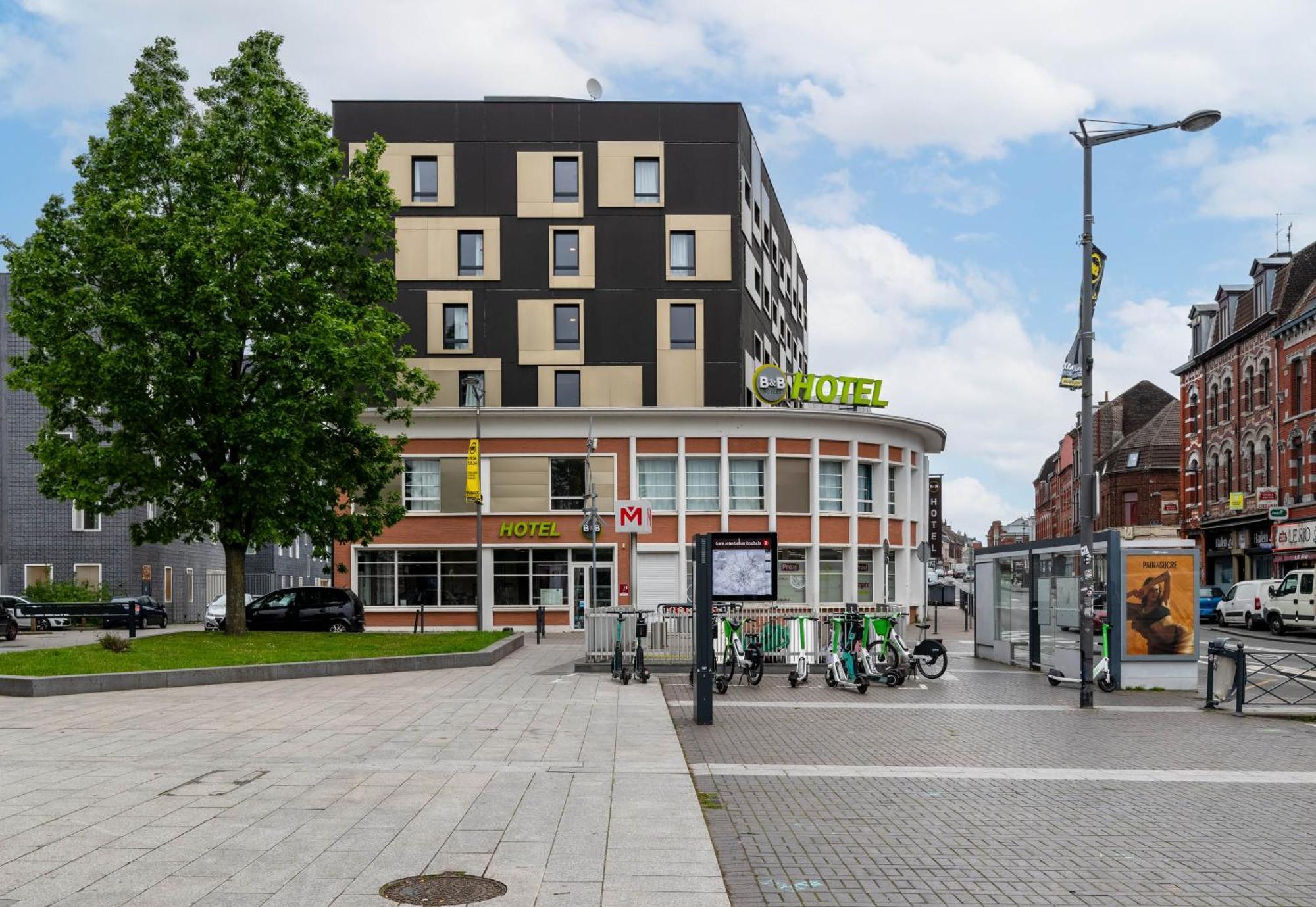 B&B Hotel Lille Roubaix Campus Gare Exterior foto