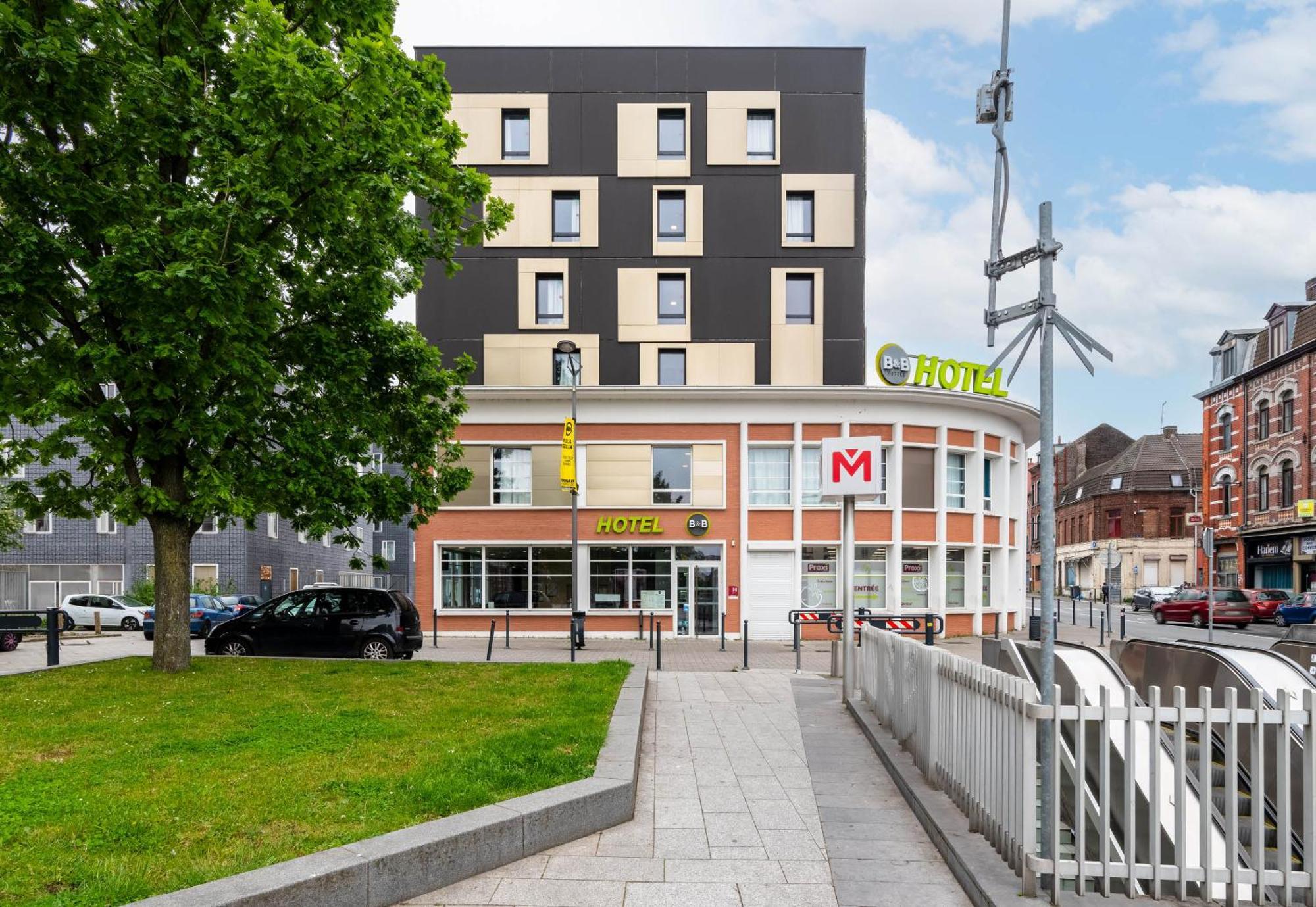 B&B Hotel Lille Roubaix Campus Gare Exterior foto